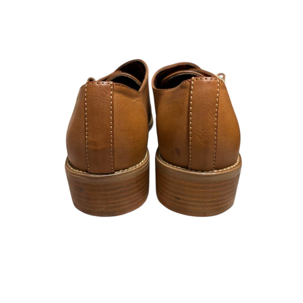 Korks Women's Theodore Loafers Size 9.5M Brown Comfort Stacked Heel Versatile - Picture 3 of 6
